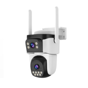 WiFi Безжична Управляема IP Камера 3Mp, Два Обектива, Dual Light-30м