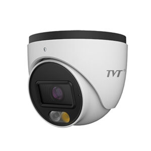 IP PoE Куполна Камера 4Mp 2.8mm Dual Light 40м. с Микрофон и SD Карта TVT